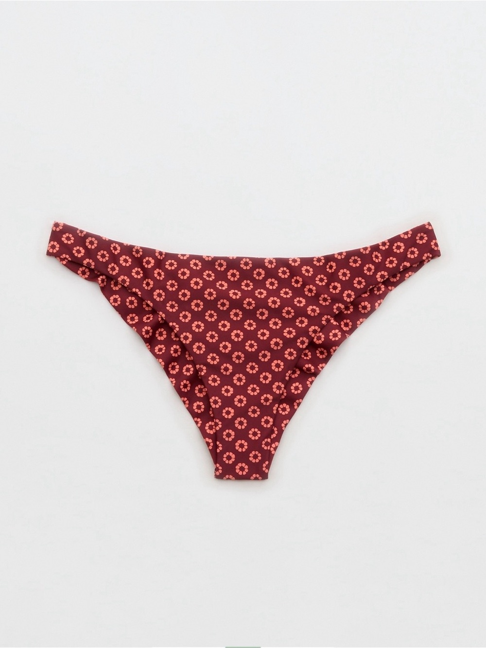 Aerie Happy Cheeks Bikini Bottom | XL - NWT - Deep Ruby